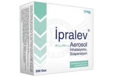 IPRALEV 20/50 MCG INHALASYON ICIN OLCULU DOZLU AEROSOL 200 DOZ