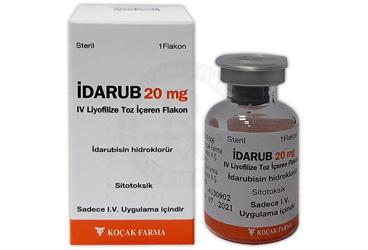 IDARUB 20 MG IV LIYOFILIZE TOZ ICEREN FLAKON