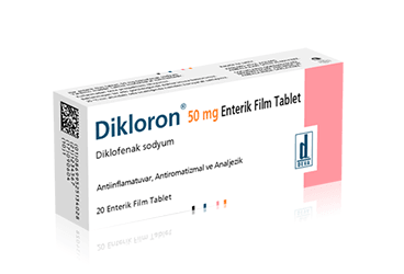 DIKLORON 50 MG 20 ENTERIK KAPLI FILM TABLET