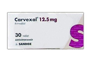CARVEXAL 12,5 MG 30 TABLET