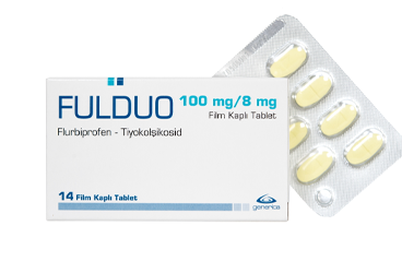 FULDUO 100MG/8MG 14 FILM KAPLI TABLET