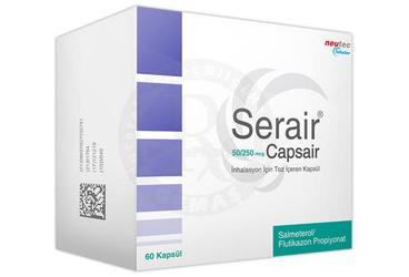 SERAIR 50/250 MCG INHALASYON ICIN TOZ 60 DOZ
