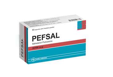 PEFSAL 50 MCG/500 MCG INHALER KAPSUL(60 KAPSUL)