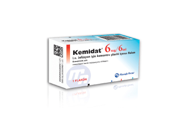 KEMIDAT 6 MG/6 ML IV INFUZYON ICIN KONSANTRE COZELTI ICEREN FLAKON