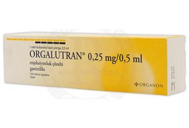 ORGALUTRAN 0,25 MG/0.5 ML 1 HAZIR SIRINGA