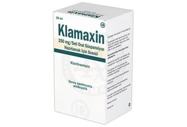 KLAMAXIN 250 MG/5 ML ORAL SUSPANSIYON ICIN GRANUL 50 ML