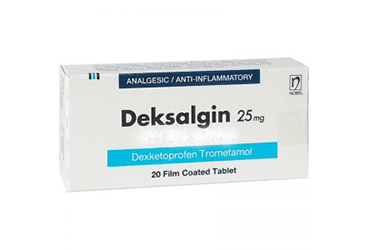 DEKSALGIN 25 MG 20 FILM KAPLI TABLET