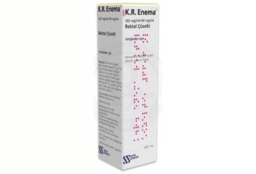 K.R. ENEMA 161 MG/ML+59 MG/ML REKTAL COZELTI (135 ML)