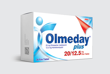 OLMEDAY PLUS 20/12,5 MG 84 FILM TABLET