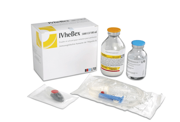 IVHEBEX 5000 IU/100 ML IV INF. ICIN LIYOFILIZE TOZ ICEREN 1 FLAKON