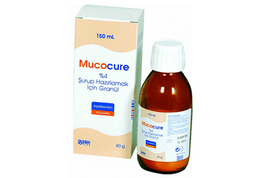 MUCOCURE % 4  SURUP HAZIRLAMAK ICIN 150 ML GRANUL