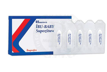 IBU-BABY 125 MG SUPOZITUVAR (10 ADET)