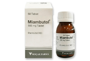 MIAMBUTOL 500 MG 50 TABLET