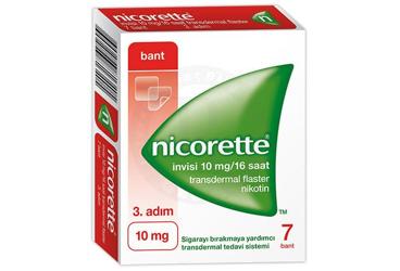 NICORETTE INVISI 10 MG/16 SAAT TRANSDERMAL FLASTER (7 FLASTER)