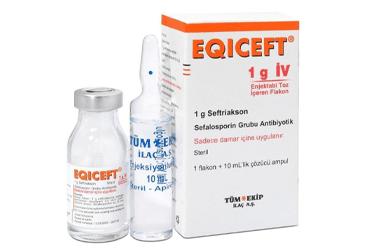 EQICEFT- IV 1000 MG 1 FLAKON