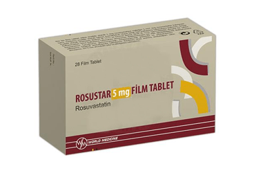 ROSUSTAR 5 MG 90 FILM TABLET