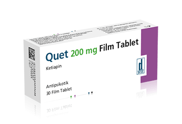 QUET 200 MG 30 FILM TABLET