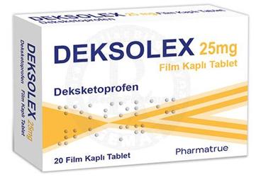 DEKSOLEX 25 MG FILM KAPLI TABLET (20 TABLET)