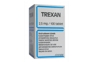 TREXAN 2,5 MG 100 TABLET