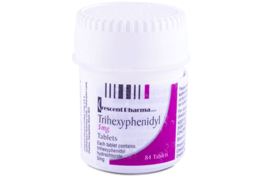 TRIHEXYPHENIDYL HCL 5 MG 84 TABLET