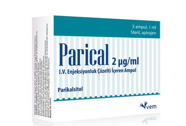 PARICAL 2 MCG/ML IV ENJEKSIYONLUK COZELTI ICEREN AMPUL 1 ML 5 AMPUL