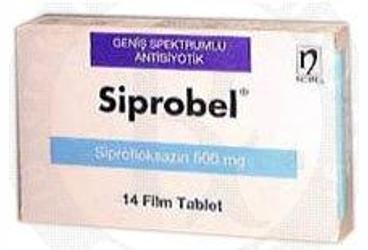SIPROBEL 500 MG 14 FILM TABLET