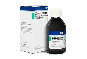 ZARONTIN 250 MG/5 ML 200 ML SUSP.