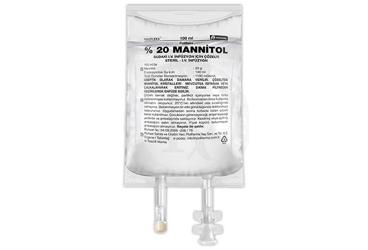 POLIFLEKS %20 MANNITOL SUDAKI SOLUSYONU 100 ML PVC SETSIZ
