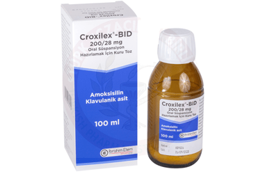 CROXILEX‐BID 200/28 MG ORAL SUSPANSIYON HAZIRLAMAK ICIN KURU TOZ (70 ML)