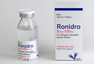 RONIDRO 5 MG/100 ML IV INFUZYON ICIN COZELTI ICEREN 1 FLAKON