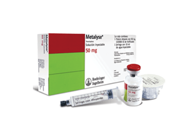 METALYSE 10000 U (50 MG) ENJEKSIYONLUK TOZ ICEREN 1 FLAKON