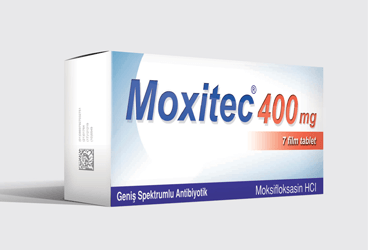 MOXITEC 400 MG 7 FILM TABLET