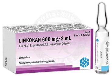LINKOKAN 600 MG/2 ML I.M./I.V. ENJEKSIYONLUK/INFUZYONLUK COZELTI
