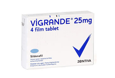 VIGRANDE 25 MG 4 TABLET