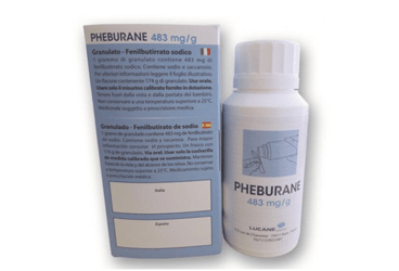 PHEBURANE 483 MG/G 174 G GRANULE