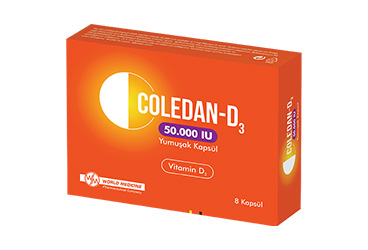 COLEDAN-D3 50.000 IU YUMUSAK KAPSUL (8 KAPSUL)