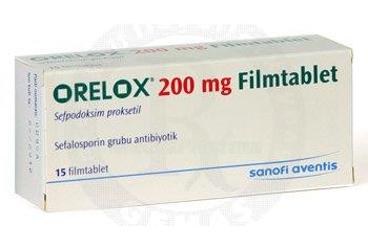 ORELOX 200 MG 15 TABLET