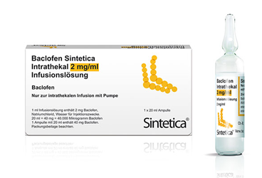 BACLOFEN MEDUNA INTRATHEKAL 2 MG/ML 5X5 ML VIALS