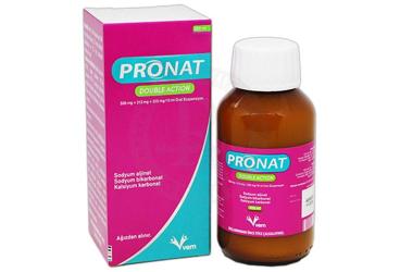 PRONAT DOUBLE ACTION 500
MG+213 MG+325 MG/10 ML ORAL SUSPANSIYON (200 ML)