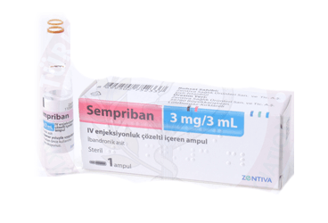 SEMPRIBAN 3 MG/3 ML IV STERIL ENJEKSIYONLUK COZELTI ICEREN 1 AMPUL