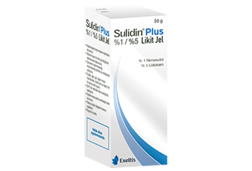 SULIDIN PLUS %1 + %5 LIKIT JEL 50 G