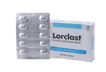 LORCLAST 5/10 MG 30 FILM KAPLI TABLET