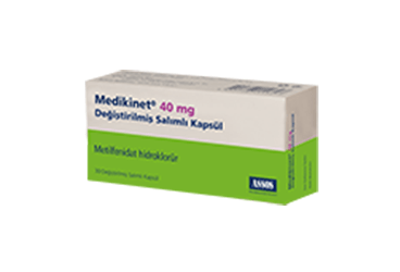 MEDIKINET 40 MG DEGISTIRILMIS SALIMLI KAPSUL (30 KAPSUL)