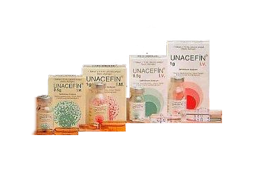 UNACEFIN IV 0,5 GR IV ENJEKSIYONLUK TOZ ICEREN FLAKON