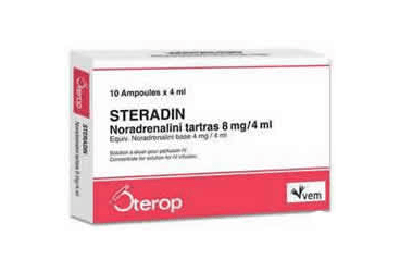 STERADINE 4 MG/4 ML IV INF. ICIN KON.COZ.ICEREN 10 AMPUL