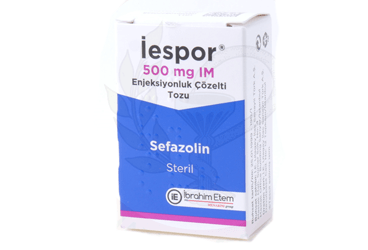 IESPOR 500 MG IM ENJEKSIYONLUK COZELTI TOZU