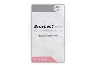 BROSPECT 1 GR IM/IV ENJEKTABL TOZ ICEREN FLAKON