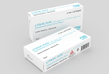 ONKAIN 40 MG/2 ML+ 0,025 MG/2 ML ENJEKSIYONLUK COZELTI ICEREN 20 AMPUL