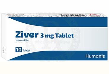 ZIVER 3 MG TABLET (10 ADET)