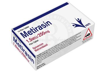 SPIMET 1,5 MIU/250 MG 14 FILM TABLET